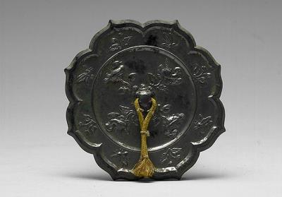 图片[2]-Foliated Bronze Mirror with Flying Birds, high Tang period, 7th to 8th century-China Archive